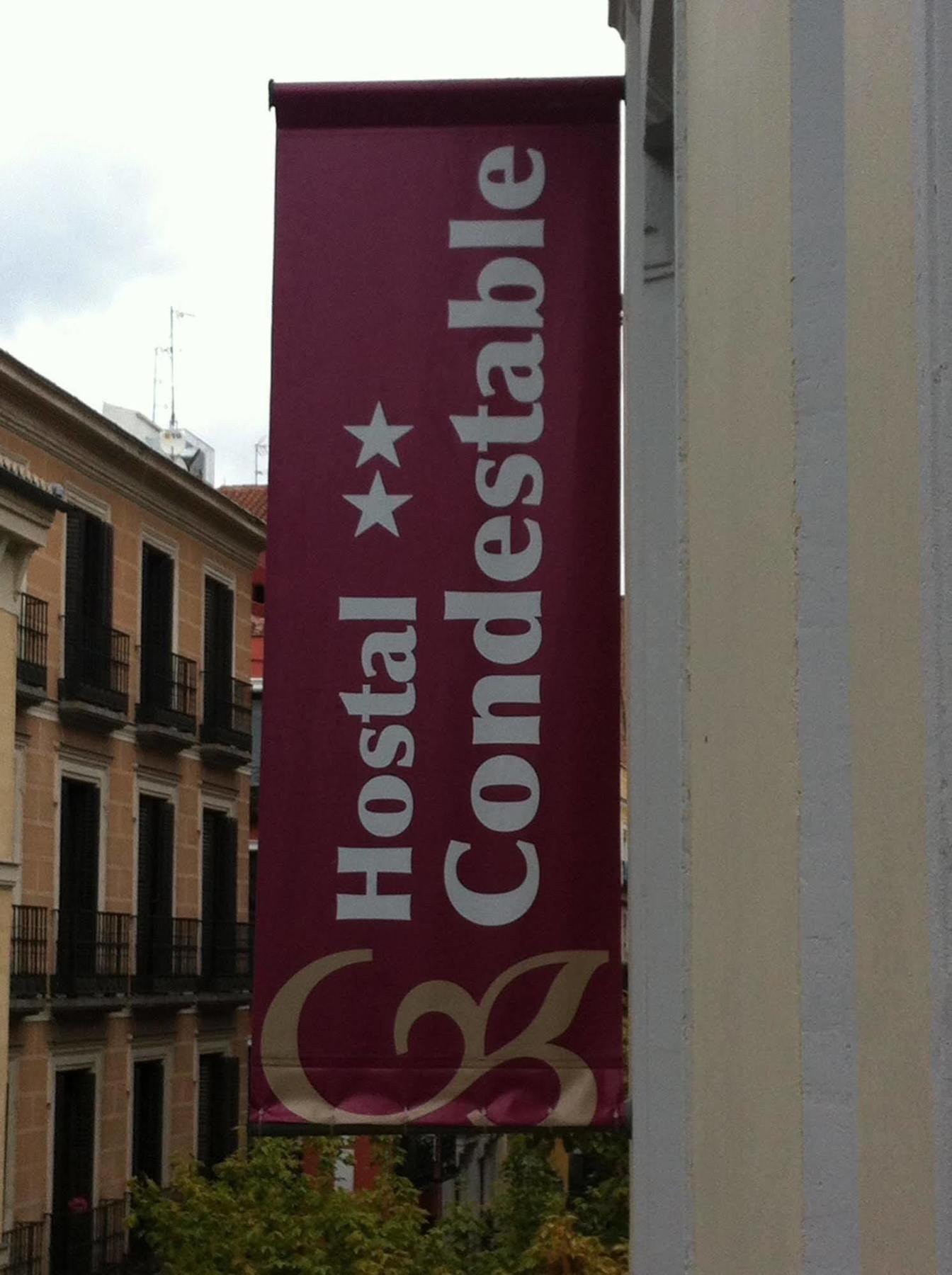 Hostal Condestable Madrid Exterior foto